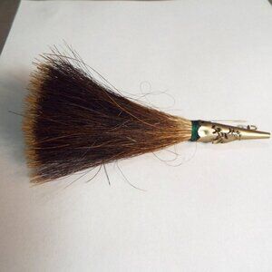 Vintage German Pin/hat Pin/brooch Deer Elk head Embossed